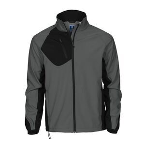 Projob Mens Soft Shell Jacket / Gray